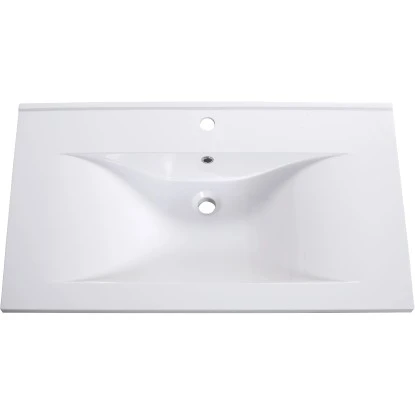 Sanotechnik Waschbecken 90,5 Cm Sweet Weiß – Bild 2