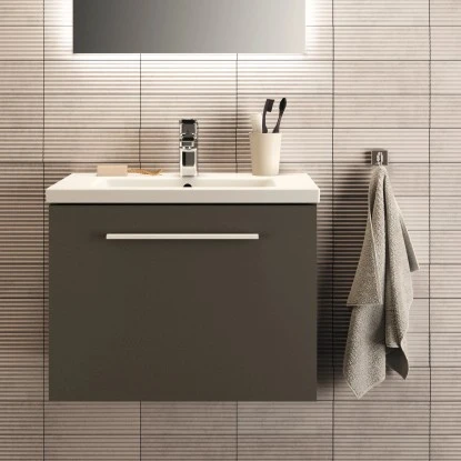 Ideal Standard Möbelwaschtisch I.life S 61 Cm Weiß – Bild 6