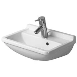 Duravit Handwaschbecken Starck 3 45 Cm Weiß Mit Hahnloch Und Überlauf