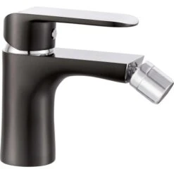 Baliv Bidetarmatur BI-5070 Schwarz-Chrom