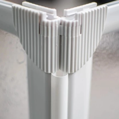 Schulte Dichtprofil Senkrecht Für Gerahmte Badewannenfaltwand Weiß 130 Cm – Bild 3