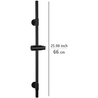 Wenko Duschstange Basic Schwarz â Bild 4