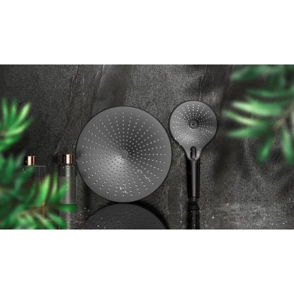 Wenko Duschkopf Ultimate Shower Schwarz/Grau Ø 13 Cm – Bild 18