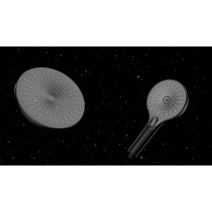 Wenko Duschkopf Ultimate Shower Schwarz/Grau Ø 13 Cm – Bild 19