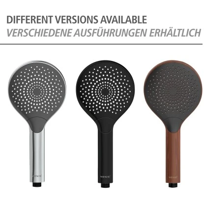 Wenko Duschkopf Watersaving Wood Ø 12 Cm – Bild 7