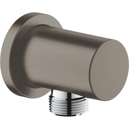 Grohe Wandanschlussbogen Rainshower Hard Graphite Gebürstet