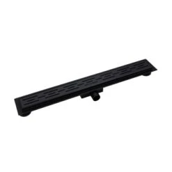 Verosan+ Duschrinnen-Komplettset Isel 70 Cm Matt-Schwarz