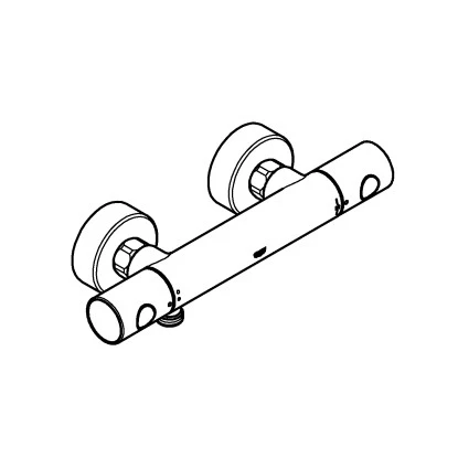 Grohe QuickFix Precision Get Thermostat-Brausebatterie DN 15 – Bild 5