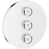 Grohe 3-fach Unterputzventil Grohtherm SmartControl Moonwhite