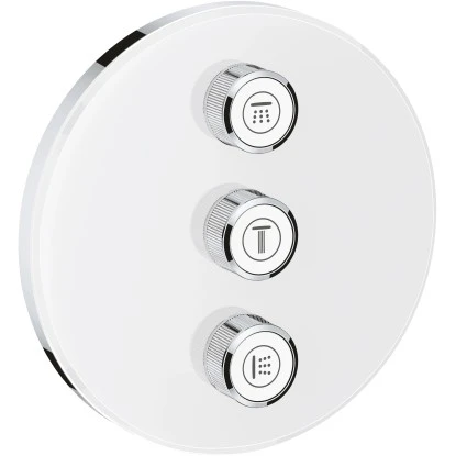 Grohe 3-fach Unterputzventil Grohtherm SmartControl Moonwhite